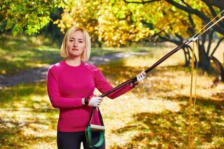 Resistance training in park