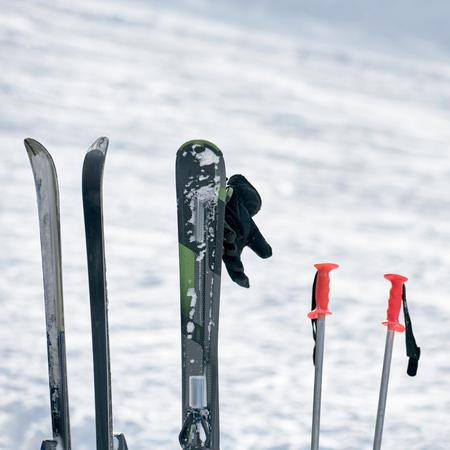 Equipment for winter sportの写真素材