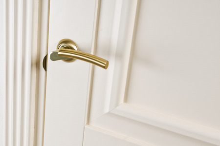 Modern door handleの写真素材