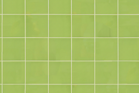 Bright green tile wall texture for background or interior, seamless tiling textureの写真素材