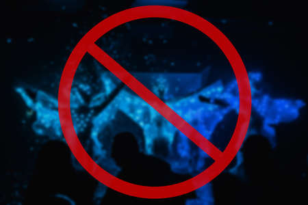 Quarantine restriction rules and prohibition on mass events to stop coronavirus spreading