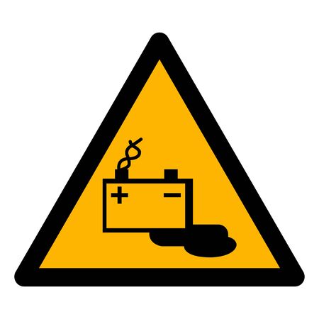 Battery Charging Symbol Sign Isolate On White Background,Vector Illustrationのイラスト素材
