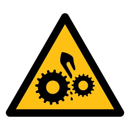 Moving Machinery Symbol Isolate On White Background,Vector Illustrationのイラスト素材