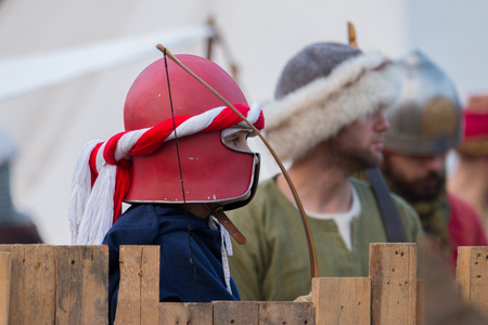 Fighting medieval knightsのeditorial素材