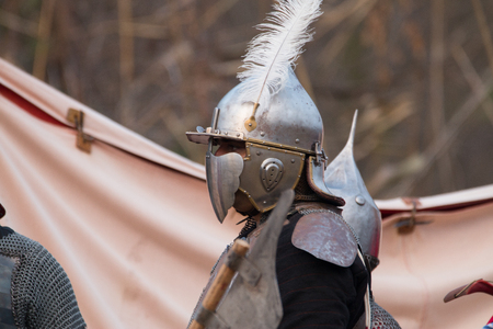 Fighting medieval knightsのeditorial素材