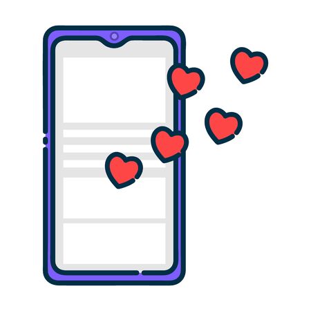 smart phone icon with a modern style. Smartphone vectorのイラスト素材