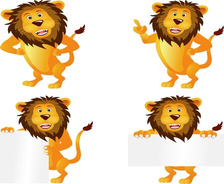 lion collectionのイラスト素材