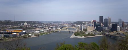 Pittsburgh Skylineのeditorial素材