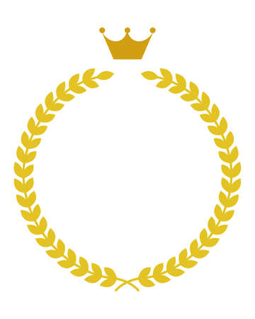 Ranking Crown Laurelのイラスト素材