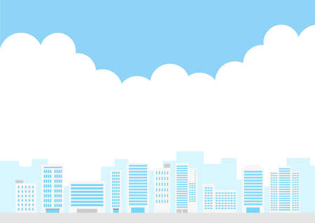Building Background Materialのイラスト素材