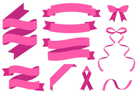 Ribbon setのイラスト素材