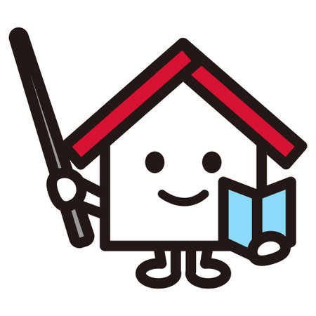 It is house characters.のイラスト素材