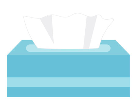 It is tissue paper box tissue illustration.のイラスト素材