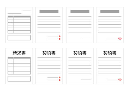 Contract Illustration Set
