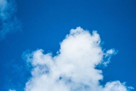 white cloud in the sky