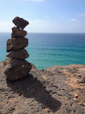 rocks in equilibrium with ocean views 