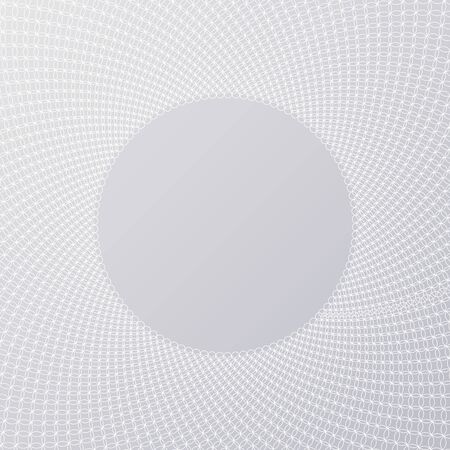 Line radial Round chain style background graphic design.