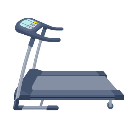Running machine. Vector illustration that is easy to edit.のイラスト素材