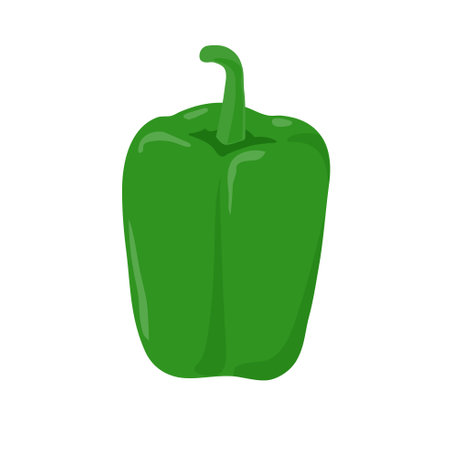 Pepper vegetables. Vector illustration that is easy to edit.のイラスト素材