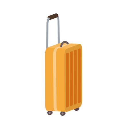trolley bag.Vector illustration that is easy to edit.のイラスト素材