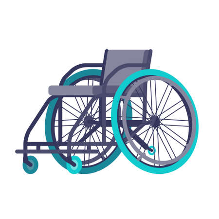 Wheelchair for competition.のイラスト素材