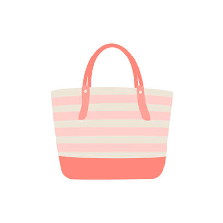 casual tote bag.のイラスト素材