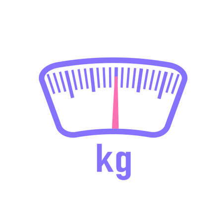 Weight scale. Vector illustration that is easy to edit.のイラスト素材