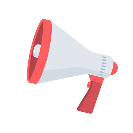 Loudspeaker. Vector illustration that is easy to edit.のイラスト素材