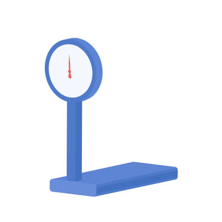 Weight scale. Vector illustration that is easy to edit.のイラスト素材