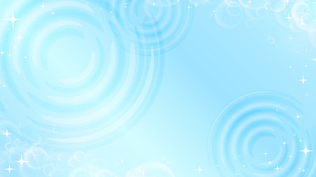Beautiful background with ripples of water. Vector data that is easy to edit.のイラスト素材