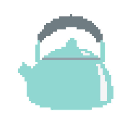 Kettle. It is a vector illustration that is easy to edit.のイラスト素材