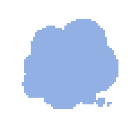 Speech bubbles that come to mind. It is a vector illustration that is easy to edit.のイラスト素材