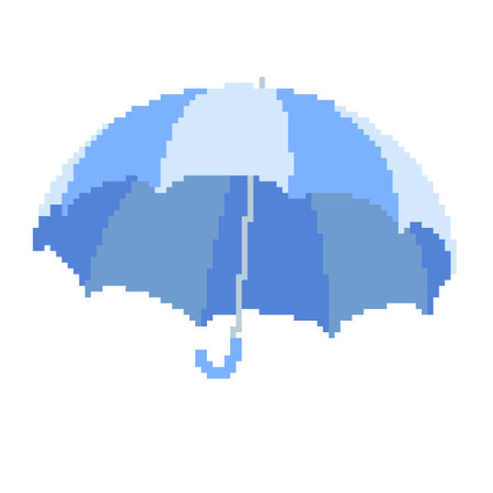 Umbrella umbrella. It is a vector illustration that is easy to edit.のイラスト素材