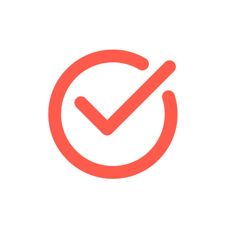 check mark icon. Vector art that is easy to edit.のイラスト素材