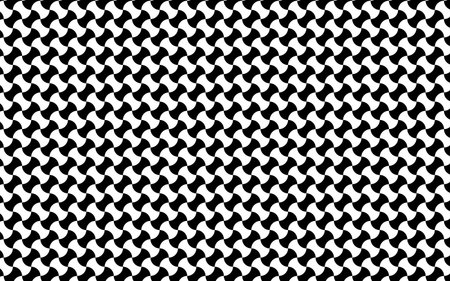 Seamless monochrome Japanese pattern. Fundo-tsunagi (Weight connection).