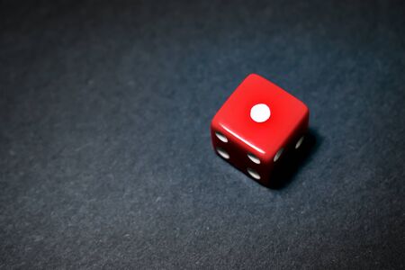 An Unlucky Role of a Single Oneの写真素材