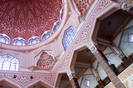 Putra Mosque inside at Malaysia