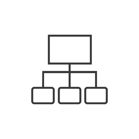 site map lineのイラスト素材