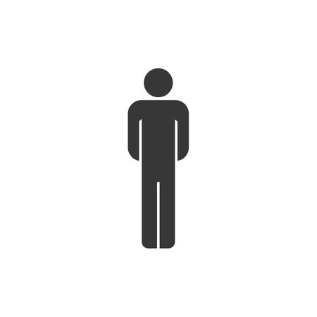 silhouette of a manのイラスト素材