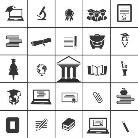 University setのイラスト素材
