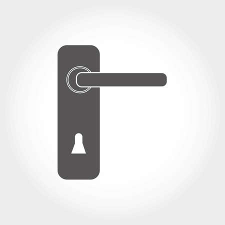 Wheelchair, handicapped or accessibility parking or access sign flat blue vector icon for apps and printのイラスト素材
