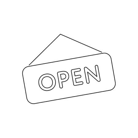 Simple Set of Restaurant Related Line Iconのイラスト素材
