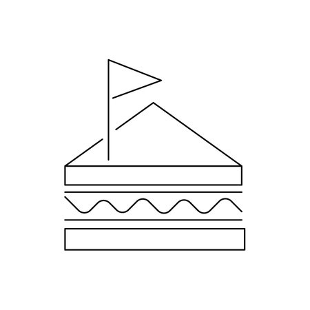 Bread, breakfast, club sandwich, food, sandwich iconのイラスト素材