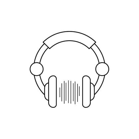 dj headphonesのイラスト素材