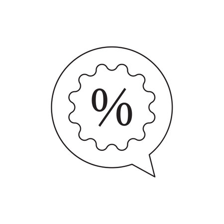 sale icon interestのイラスト素材