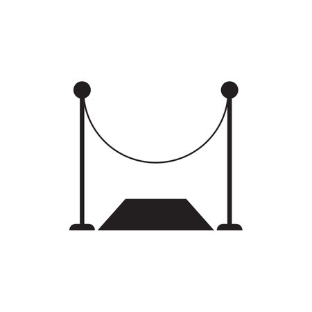 fence-with-carpetのイラスト素材