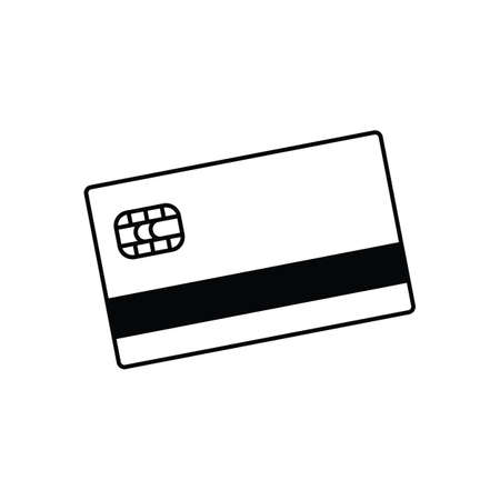 Credit card icon and illustrationのイラスト素材