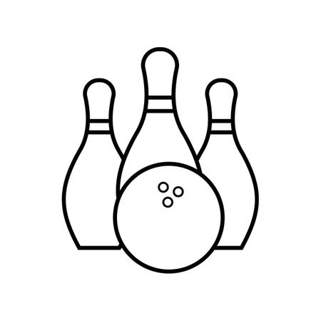 Bowlingのイラスト素材