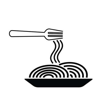 spoon sugar powder icon, add teaspoon ingredients, cooking food baking, thin line web symbol on white backgroundのイラスト素材