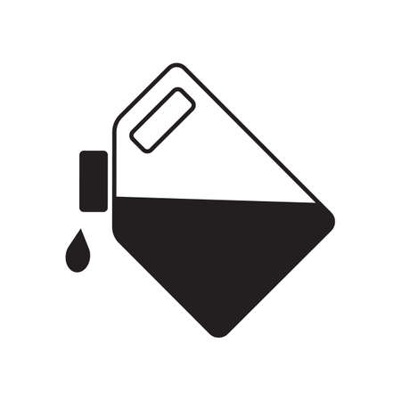 Oil can icon. New trendy oil can illustration symbolのイラスト素材